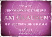 Postkartenserie "Seid wachsam!" - 12 Stück Postkartenserie "Seid wachsam!" - 12 Stück