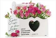 Faltkarte: Gott ist die Liebe - Geburtstag Faltkarte: Gott ist die Liebe - Geburtstag