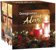 Adventskalender Roll-Box "Gesegneten Advent"