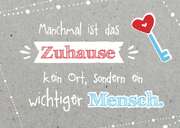 Postkartenserie "Zuhause... Mensch" - 10 Stück Postkartenserie "Zuhause... Mensch" - 10 Stück