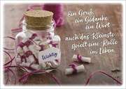 Postkarten: Ein Gruß, ein Gedanke, 4 Stück Postkarten: Ein Gruß, ein Gedanke, 4 Stück
