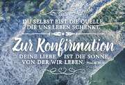 Faltkarte: Zur Konfirmation Faltkarte: Zur Konfirmation