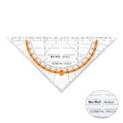 Geodreieck - neon-orange Geodreieck - neon-orange