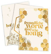 Notizhefte 3er-Set "Honig" Notizhefte 3er-Set "Honig"