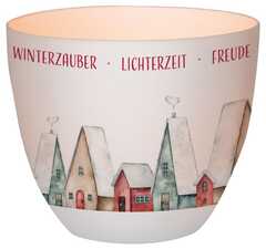 Windlicht LichterZeit "Winterzauber"