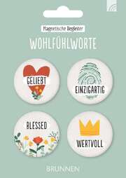 Magnet-Set 4er - Wohlfühlworte Magnet-Set 4er - Wohlfühlworte