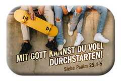 Magnet - Mit Gott kannst du voll durchstarten Magnet - Mit Gott kannst du voll durchstarten