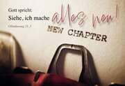 Jahreslosung 2026 - Postkarten "New Chapter" 10er Set Jahreslosung 2026 - Postkarten "New Chapter" 10er Set