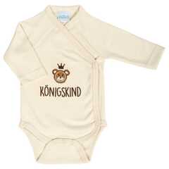 Baby Body "Königskind" - Bär Baby Body "Königskind" - Bär