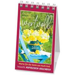 Du bist unendlich wertvoll 2026 - Aufkleber-Kalender Du bist unendlich wertvoll 2026 - Aufkleber-Kalender