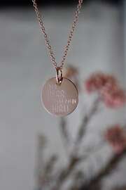 Kette mit Anhänger "Psalm 23" silber Kette mit Anhänger "Psalm 23" silber