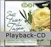 Playback-CD: Zur Feier des Tages