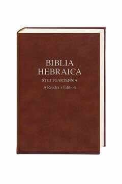 Donald R. Vance - Biblia Hebraica Stuttgartensia - A Reader´s Edition Biblia Hebraica Stuttgartensia - A Reader´s Edition
