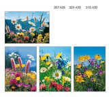Kleinkärtchenserie Wiesenblumen, 12 Stück Kleinkärtchenserie Wiesenblumen, 12 Stück