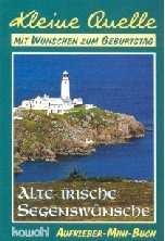 Aufkleber-Mini-Buch "Alte Irische Segenswünsche"