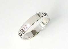 Fingerring "Faith Hope Love" - 17 mm Fingerring "Faith Hope Love" - 17 mm