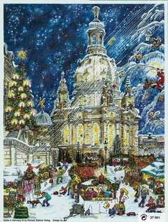 Adventskalender: Dresdner Frauenkirche