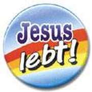 Ansteckbutton "Jesus lebt!"