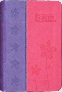 Lutherbibel mit Griffregister - lila/pink