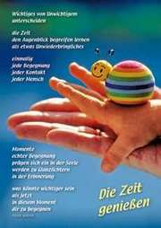 Petra Würth - Postkarten: Die Zeit genießen, 4 Stück Postkarten: Die Zeit genießen, 4 Stück