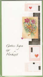 Faltkarten Hochzeit - 5 Stück Faltkarten Hochzeit - 5 Stück