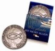 Handschmeichler Bronze "Wer glaubt ist nicht allein" Handschmeichler Bronze "Wer glaubt ist nicht allein"
