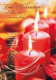 Postkarte: Frohe Weihnachten, 4 Stück Postkarte: Frohe Weihnachten, 4 Stück