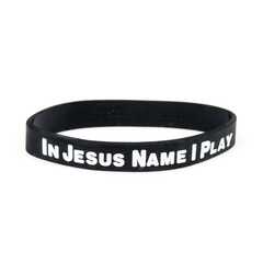 Armband "Fisch/In Jesus Name I Play"