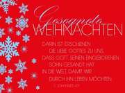 Grußkarte - Gesegnete Weihnachten Grußkarte - Gesegnete Weihnachten