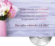 Reinhard Börner - Reinhard Börner - Das alles wünsche ich dir (Motiv Blumenstrauß) - CD-Card Das alles wünsche ich dir (Motiv Blumenstrauß) - CD-Card