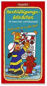 Beschäftigungs-Blöckchen "Feuerwehr" Beschäftigungs-Blöckchen "Feuerwehr"