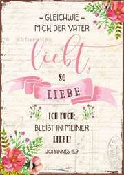 Postkartenserie "Gleichwie mich der Vater liebt" - 12 Stück Postkartenserie "Gleichwie mich der Vater liebt" - 12 Stück