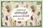 Kräuter-Dip-Postkarte - Kochen ist eine Leidenschaft Kräuter-Dip-Postkarte - Kochen ist eine Leidenschaft