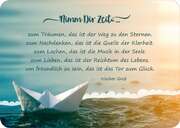 Postkarte - Nimm dir Zeit Postkarte - Nimm dir Zeit